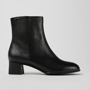 Camper Katie Black Ankle Boots 37